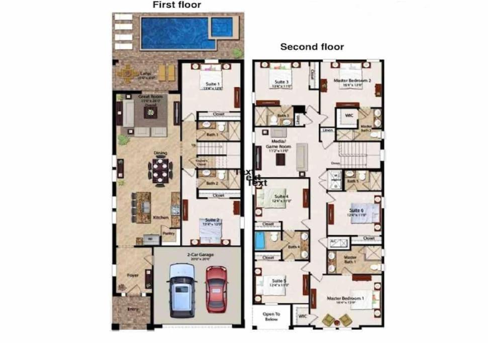 7613-Luxury Villa Wpool & Hot Tub أورلاندو المظهر الخارجي الصورة